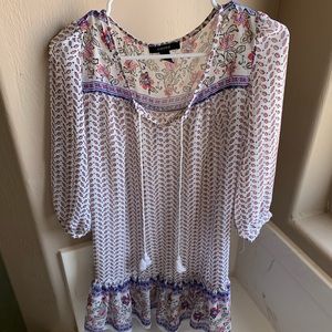 Cute summer top or swim suit cover up